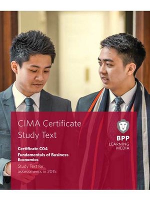 cover image of CIMA Fundamentals of Business Economics